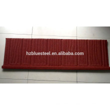 Long Life Wood Shingle Type Hot Sale Aluminium Zinc Stone Chip Coated Metal Roof Tile Sheet For Sale